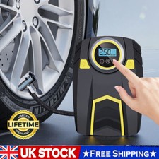UK Car Tyre Inflator Pump Digital Portable Tyre Air Compressor Pump 12V Electric Air Compressor price