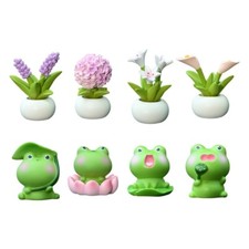 Elegant Resin Flower Pots Figurines Accessories for Car Interiors and Desktops Pots and Accessories price