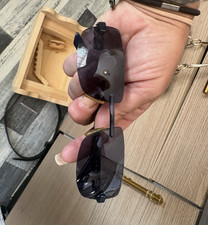 D&G 2066 289 Womens Rimless Black Tinted Sunglasses UV400 56-16 125mm Women's Sunglasses price