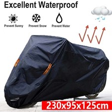 XXL Heavy Duty Motorbike Motorcycle Cover Waterproof Rain Snow Dust UV Protector Motorcycle Covers price