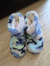 Tu Camouflage Boys Slippers Boots Size 10-11 Boys' Slippers price
