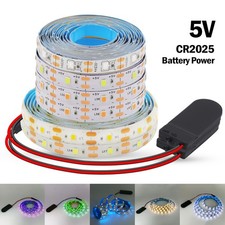 5V Battery Powered LED Strip Light 2835 SMD 60LEDS/M Flexible LED Tape Lighting LED Lighting price