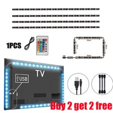TV Backlight LED Strip Lights USB RGB 5050 Lighting Strips + Remote Control LED Lighting price
