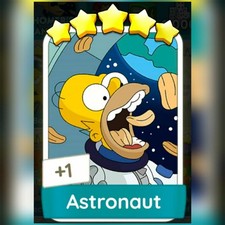 1 x Astronaut (⭐️⭐️⭐️⭐️⭐️) - Set 19 - Mono_Poly_Go Stickers - Best Service Game Set price