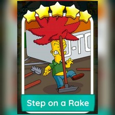 1 x Step on a Rake (⭐️⭐️⭐️⭐️⭐️) - Set 21 - Mono_Poly_Go Stickers - Best Service Game Set price