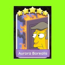 1 X Aurora Borealis ( ⭐⭐⭐⭐⭐ ) - Set 15 - Mono_poly_Go Stickers - Suppar Service Game Set price
