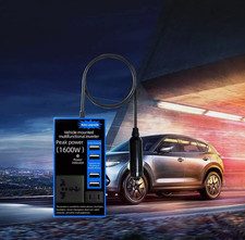 Car Power Inverter Converter Adapter Dc 12V to Ac 220V USB 4 Socket Wave 1600W Car Power Inverter-Converter price