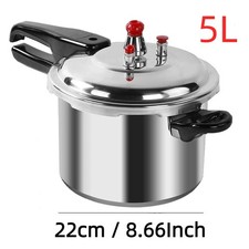 5 Litre Home Aluminum Pressure Cooker with Dual Handles for Kitchen Catering Pressure Cookers price
