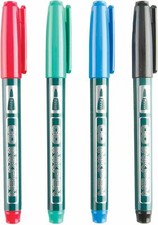 Bandridge CD DVD Non-Toxic Writing Pens Permanent Markers Marker Pack of 4 CD-DVD-Acetate Pen price