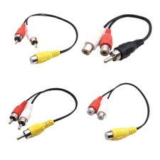 Music Video Splitter with Gold Plate Connectors for Car TV Stereo Systems Car Video Systems price