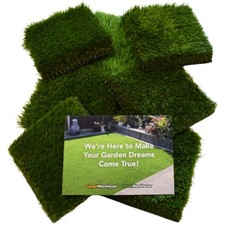 Artificial Grass Sample Box, Realistic Astro Turf Fake Grass Lawn Turf Samples Artificial Grass price