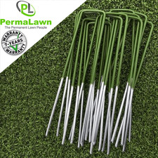 Artificial Fake Grass Staples Turf Lawn U Pins Metal Galvanised Pegs Weed 150mm Artificial Grass price