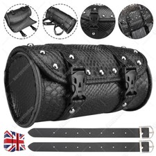 MOTORCYCLE FRONT TOOL BAG MOTORBIKE PU LETAHER TOOL ROLL SADDLE BAG FOR HARLEY Motorcycle Bags price