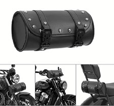 Motorcycle Motorbike Front Fork Saddle Bag Handlebar Storage Tool Pouch Roll Bag Motorcycle Bags price