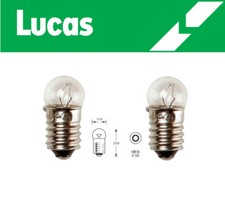 Lucas 12v 2.2w 987 MES G11 E10 Screw In Light Bulb - Classic Car Smiths Gauge x2 Classic Bulb price