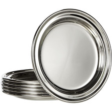 Drinks Coasters Table Set of 6 Metal Outdoor Wedding Pads Mats Coffee Cup Glass Cup / Glass / Coffee Set price