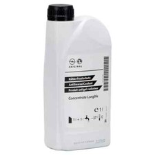 GENUINE VAUXHALL ANTIFREEZE COOLANT CONCENTRATED LONG LIFE 1 LITRE 95599870 Antifreeze price