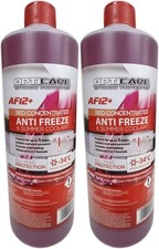 2 x 1L Litre Antifreeze Red Summer Coolant Engine Anti Freeze Concentrate Car Antifreeze price