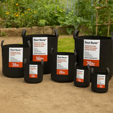Fabric Plant Pots Round 1L–70L Black Breathable Grow Bags Hydroponics Multi-Pack Pots price