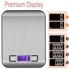 DIGITAL 5KG SCALE LCD ELECTRONIC KITCHEN HOUSEHOLD WEIGHING FOOD COOKING SCALES Kitchen Scales price