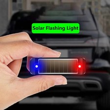 LED Solar Car Dummy Alarm Anti-Theft Flashing Warning Light Security System Car Alarm & Security price
