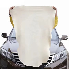 Natural Chamois Large Leather Car Cleaning Cloth Washing Absorbent Drying Towel Car Cleaning Cloths price