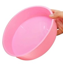 8 inch Silicone Round Cake Pan Mould Tins Non-stick Baking Muffin Bakeware Cake Pans price
