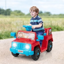 6V Ride on Car Kids Riding Toy Battery Powered Jeep Car-Red Toddlers Battery-Powered Car price