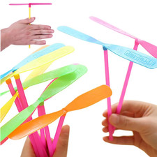 5 PCS Plastic Hand Push Flying Propeller Outdoor Sports Toy Gift Games Outdoor, Sea and Sports Toys price