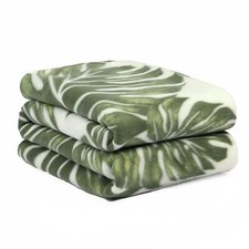 Dreamscene Tropical Leaf Polar Fleece Blanket Soft Throw Over Sofa Bed Chair Blanket price