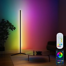 LED Floor Lamp Corner Light Standing Mood Remote Colour Modern Minimalist UK Floor Lamp price
