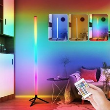 Floor RGB LED Lamp Corner Light Standing Mood Remote Colour Changing Minimalist Floor Lamp price