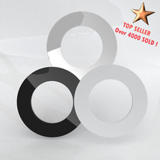 WHITE CHROME BLACK DOWNLIGHT SPOTLIGHT SURROUND  BUY 2 / 1 FREE  BEZEL CONVERTER Spotlight price
