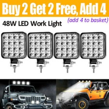 12V LED Work Light Bar Flood Spot Lights Driving Lamp Offroad Car Truck SUV Spotlight price