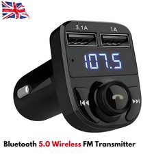 Bluetooth FM Transmitter Car Adapter Wireless MP3 Player Car Transmitters price