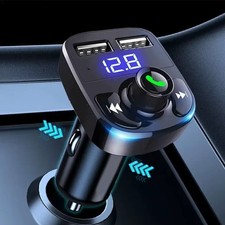Bluetooth FM Transmitter Car Kit MP3 Player USB Charger Handsfree Adapter UK Car Transmitters price