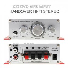 Mini 2CH HiFi Amplifier CD DVD MP3 Input Stereo Audio AMP for Car Motor Home Car Amplifiers price