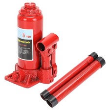 5 Ton Bottle Jack Heavy Duty Hydraulic Lifting Ram Car Van Boat Truck Caravan UK Jack price