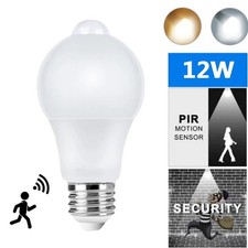 PIR Motion Sensor LED Smart Lamp Bulb Globe Auto ON/OFF Energy Saving Light UK Energy-Saving Bulb price