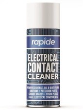 ELECTRICAL CONTACT CLEANER SPRAY SWITCH CLEAN AEROSOL DIRT REMOVER 200ML RAPIDE Engine Cleaner price