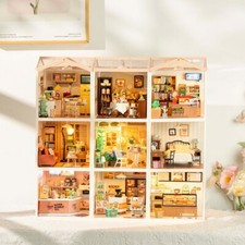 Rolife Super Store Kits Plastic Building Toys for Xmas Gifts DIY Miniature House Toy Houses price
