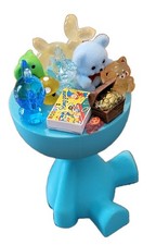 Miniature Dolls House Quirky Table With Feet Decorated With Many Fun Toy Items Toy Houses price