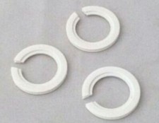 Set of 3 (THREE) White Lampshade reducer rings (Insert Type) 40mm - 28mm NEW !!! Lampshade price