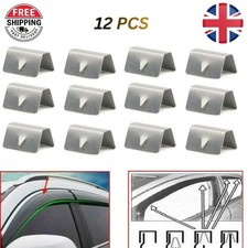 12x Wind Deflector Clips for Heko G3 SNED Car Window Channel Replacement UK Car Wind Deflectors price