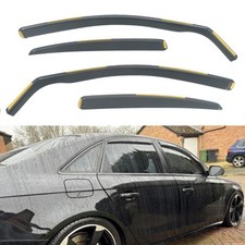 For Audi A4 B8 2009-2015 4 Door Saloon Wind Deflectors 4pcs Tinted New Car Wind Deflectors price