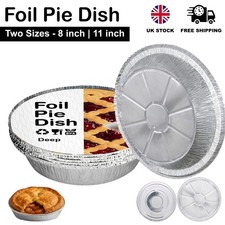 Round Aluminium Foil Tray Pie Dish Disposable Baking Catering Container Pie Tray Trays / Baking Dishes price