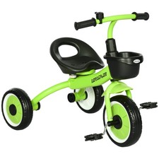 AIYAPLAY Trike W/ Adjustable Seat Basket, Kids Tricycle for 2-5 Years Old, Green Tricycles price