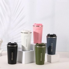 380/510ML Travel Stainless Steel Coffee Cup Thermal Mug Leakproof Thermos Bottle Thermoses price