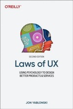 Laws of UX by Jon Yablonski (Paperback Book) - 9781098146962 General Law price