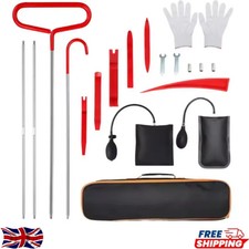 Car Tool Kit Roadside Emergency With Long Reach Grabber Air Wedge Bag Pump Car Tool Kits and Bags price